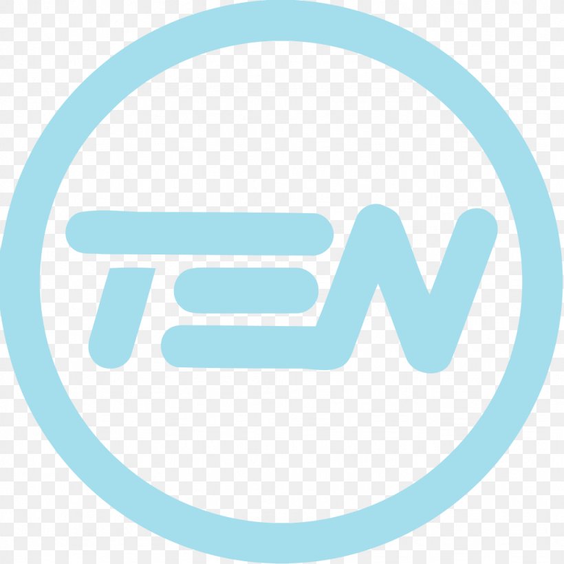 Network Ten Television Australia Logo, PNG, 1024x1024px, Network Ten, Aqua, Area, Atv, Australia Download Free