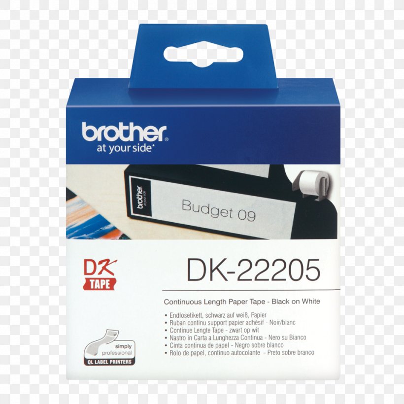 Paper Adhesive Tape Label Printer Brother Industries, PNG, 960x960px, Paper, Adhesive Tape, Brand, Brother Industries, Brother Ptouch Download Free