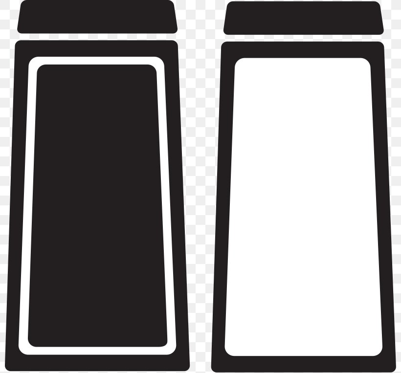 Salt And Pepper Shakers Silhouette Clip Art, PNG, 800x763px, Salt, Black Pepper, Drawing, Food, Kitchen Download Free