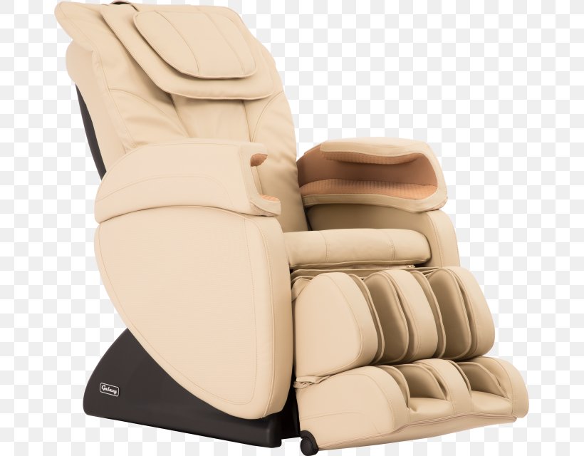 Massage Chair Recliner Seat, PNG, 667x640px, Massage Chair, Beige, Car, Car Seat, Car Seat Cover Download Free