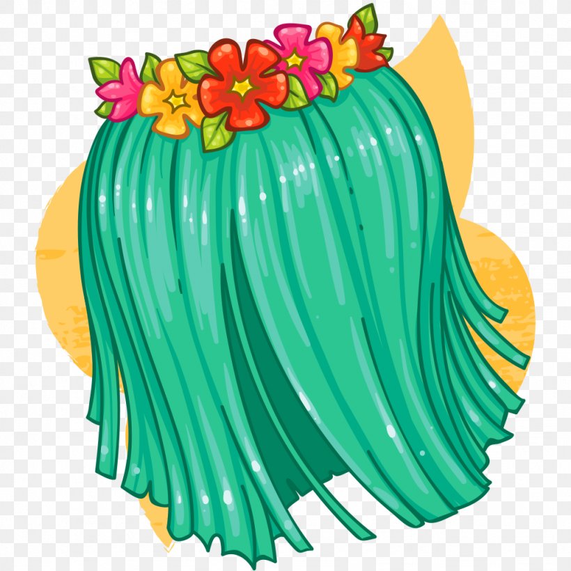 Grass Skirt Hula Clip Art, PNG, 1024x1024px, Grass Skirt, Dance, Flower, Graphic Arts, Green Download Free