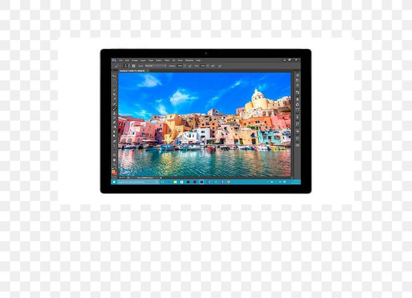 Laptop Intel Core I5 Surface Pro 4, PNG, 610x593px, Laptop, Computer Monitor, Display Advertising, Display Device, Electronics Download Free