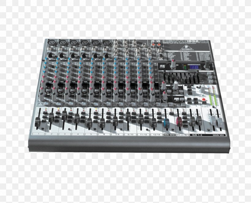 Microphone Audio Mixers Behringer Mixer Xenyx Behringer X1832USB, PNG, 1000x810px, Watercolor, Cartoon, Flower, Frame, Heart Download Free