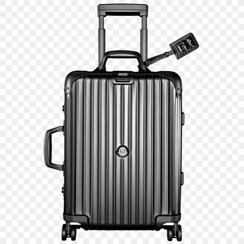 Moncler Rimowa Suitcase Baggage, PNG, 945x945px, Moncler, Bag, Baggage, Black, Black And White Download Free
