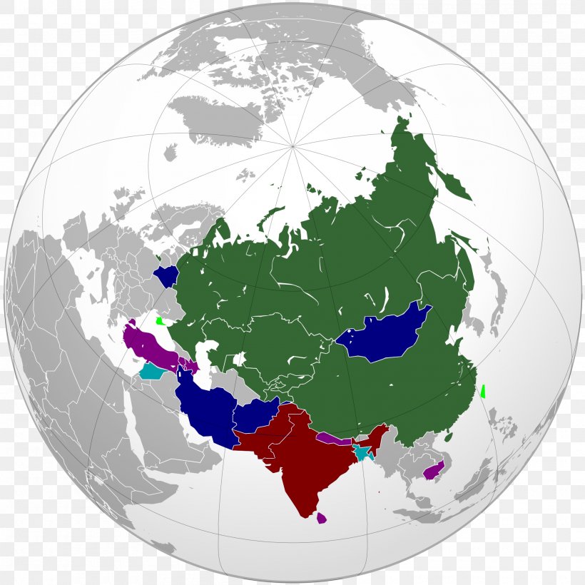 Shanghai Cooperation Organisation Russia Commonwealth Of Independent States Kazakhstan Organization, PNG, 2000x2000px, Shanghai Cooperation Organisation, Commonwealth Of Independent States, Earth, Eurasian Economic Union, Globe Download Free