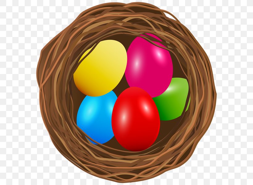 Easter Egg Clip Art, PNG, 598x600px, Easter Egg, Animation, Bird Nest, Easter, Easter Basket Download Free