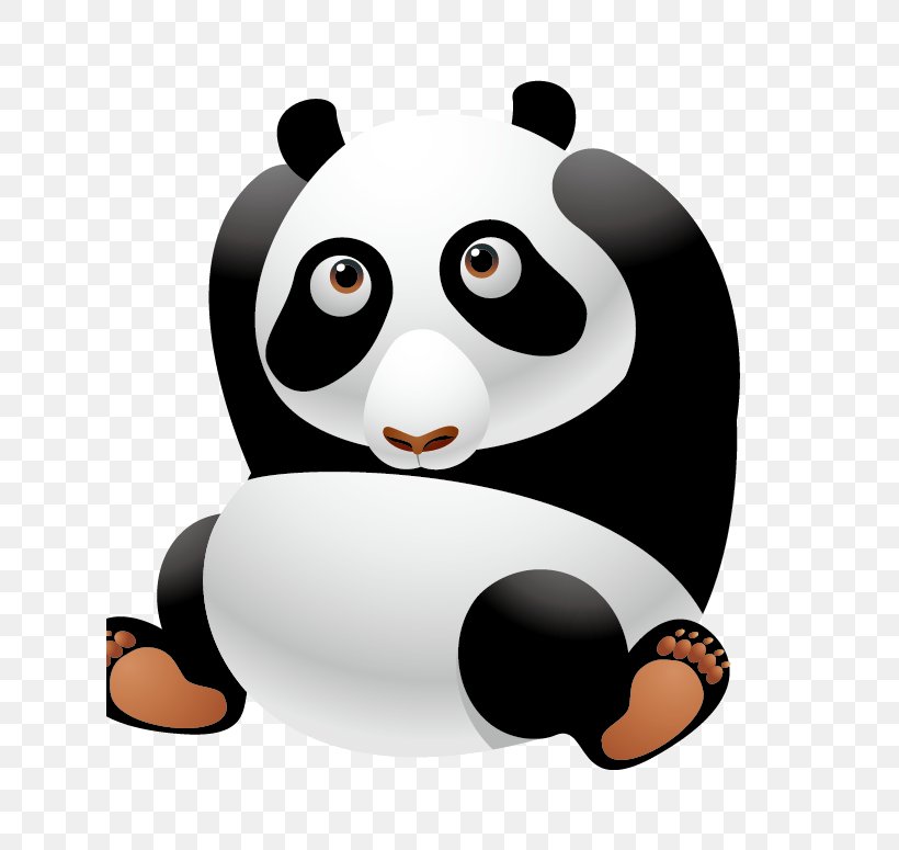 Giant Panda Cartoon Cuteness Clip Art, PNG, 625x775px, Giant Panda, Beak, Bear, Carnivoran, Cartoon Download Free