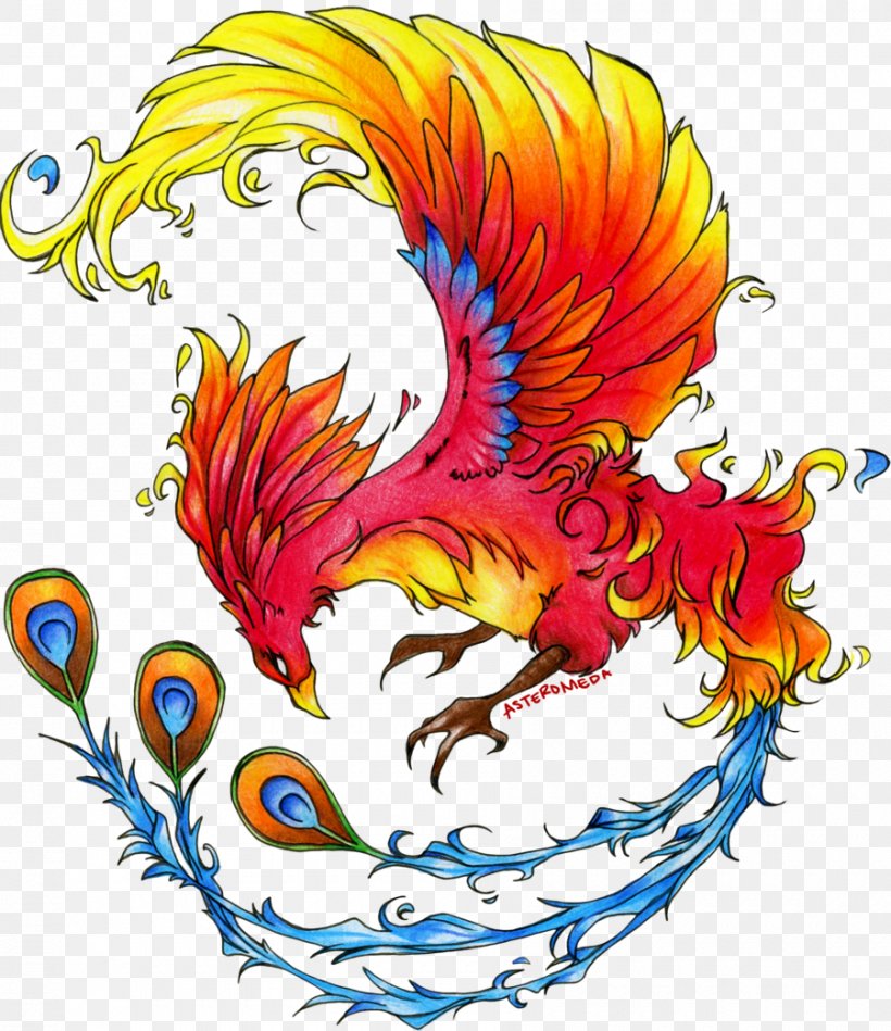 Phoenix Legendary Creature Tattoo Fenghuang, PNG, 900x1042px, Phoenix, Art, Artwork, Color, Fenghuang Download Free