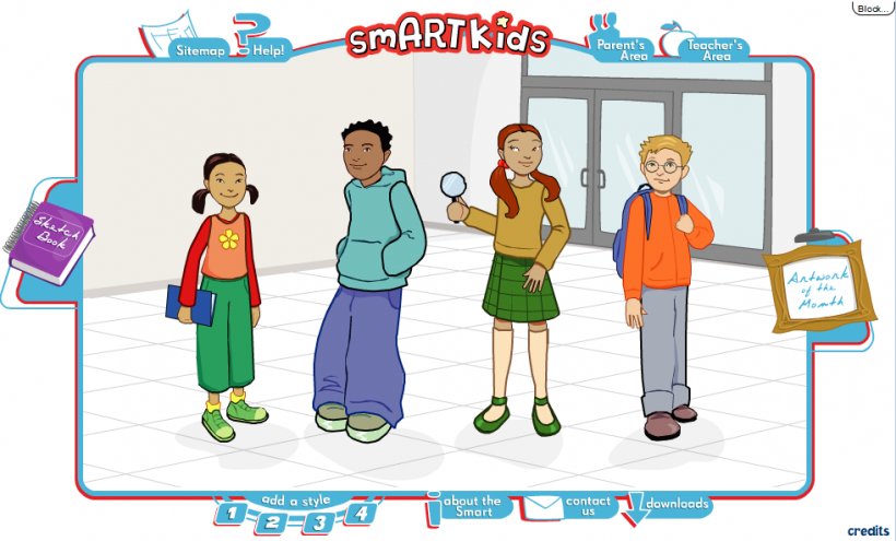 Smart Museum Of Art Smart Kids Game Clip Art, PNG, 981x593px, Smart Kids, Area, Art, Cartoon, Child Download Free