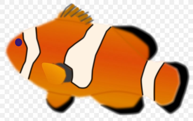 Clownfish Desktop Wallpaper Clip Art, PNG, 2400x1505px, Clownfish, Beak, Drawing, Fish, Orange Download Free