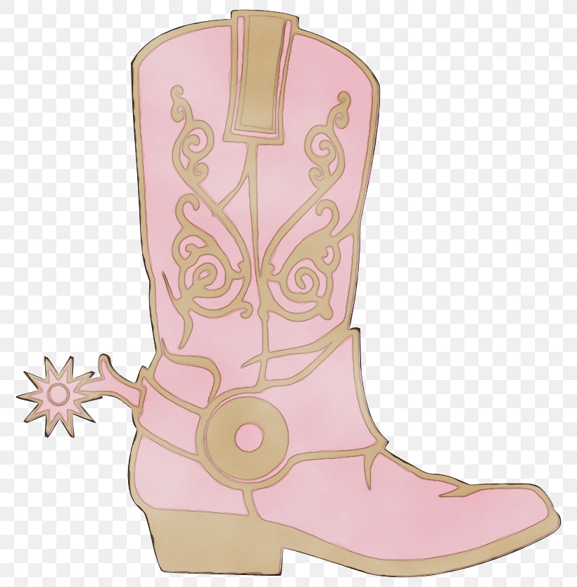 Cowboy Boot Shoe Booting Cowboy, PNG, 802x834px, Watercolor, Booting, Cowboy, Cowboy Boot, Paint Download Free