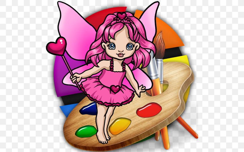 Fairy Pink M Flower Clip Art, PNG, 512x512px, Fairy, Art, Cartoon, Fictional Character, Flower Download Free