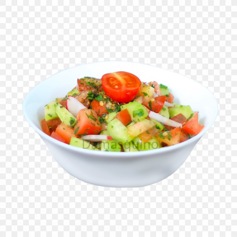 Israeli Salad Pasta Vegetarian Cuisine Hamburger, PNG, 1000x1000px, Israeli Salad, Cuisine, Dessert, Dish, Fattoush Download Free