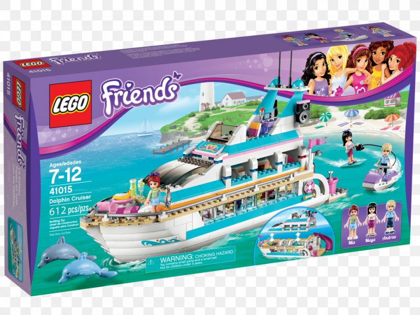 LEGO 41015 Friends Dolphin Cruiser LEGO Friends Toy Lego Minifigure, PNG, 1000x750px, Lego 41015 Friends Dolphin Cruiser, Bricklink, Doll, Lego, Lego 41006 Friends Downtown Bakery Download Free