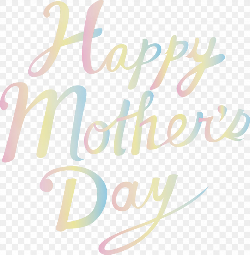 Text Font Pink, PNG, 2946x3000px, Mothers Day Calligraphy, Happy Mothers Day Calligraphy, Paint, Pink, Text Download Free