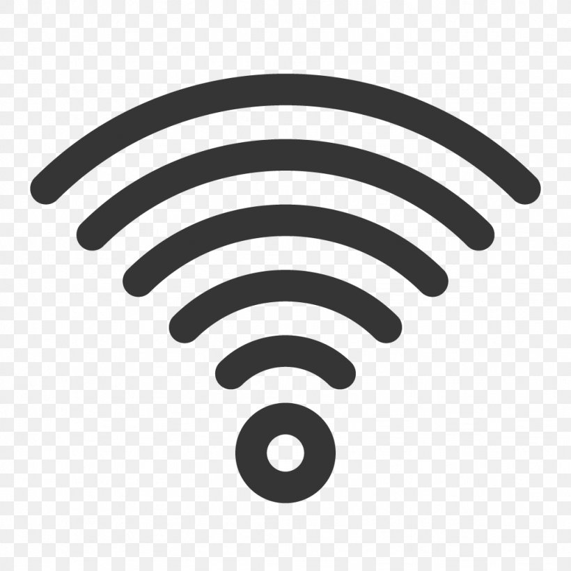 Wi-Fi Hotspot Signal Strength In Telecommunications Bluetooth, PNG, 1024x1024px, Wifi, Aerials, Black And White, Bluetooth, Brand Download Free