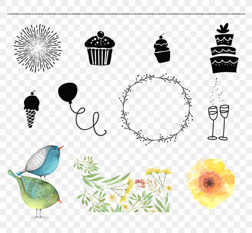 Birthday Illustration Graphic Design Clip Art, PNG, 940x870px, Birthday, Artist, Artwork, Body Jewelry, Brand Download Free
