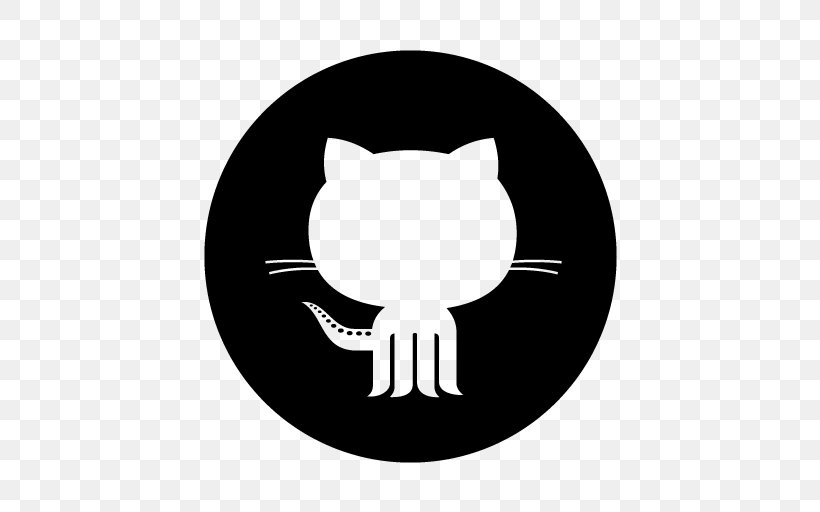 GitHub Instructure Con 2018 Icon Design Desktop Wallpaper, PNG, 512x512px, Github, Black, Black And White, Carnivoran, Cat Download Free