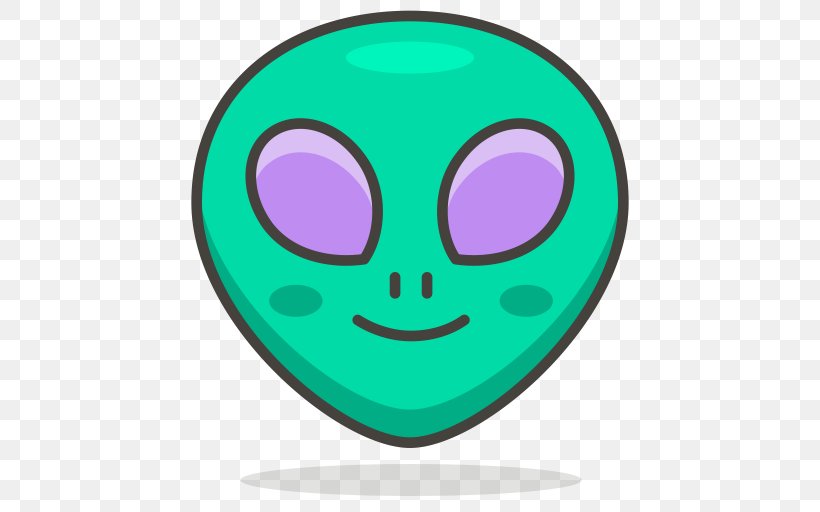 Extraterrestrial Life Clip Art, PNG, 512x512px, Extraterrestrial Life, Emoticon, Green, Magenta, Material Property Download Free