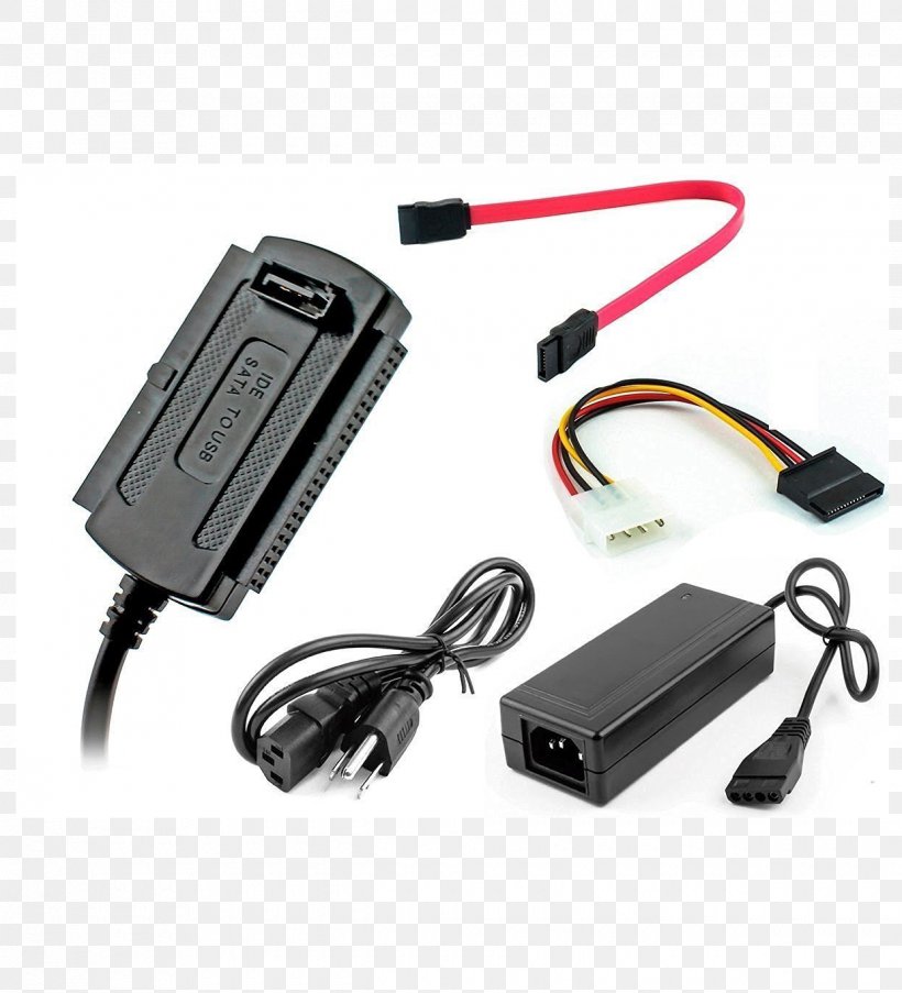 Laptop Serial ATA Parallel ATA Hard Drives Adapter, PNG, 1240x1366px, Laptop, Ac Adapter, Adapter, Battery Charger, Cable Download Free