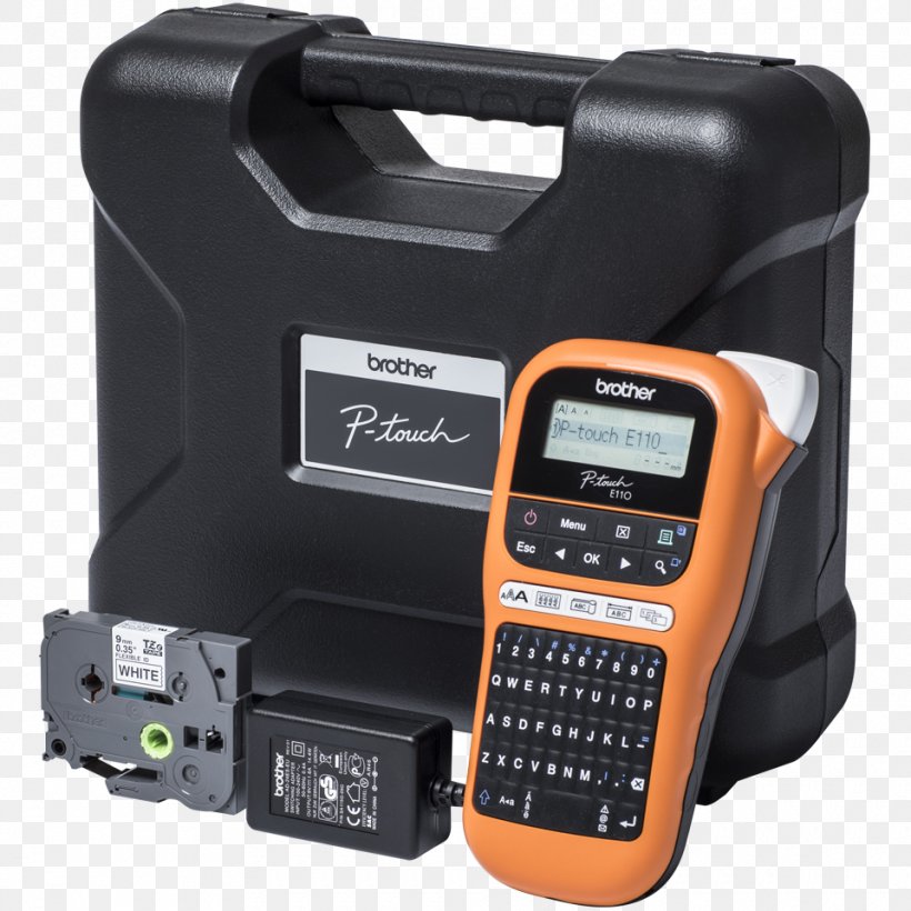 Label Printer Brother Industries Brother P-Touch, PNG, 960x960px, Label Printer, Barcode, Brother Industries, Brother Ptouch, Computer Hardware Download Free