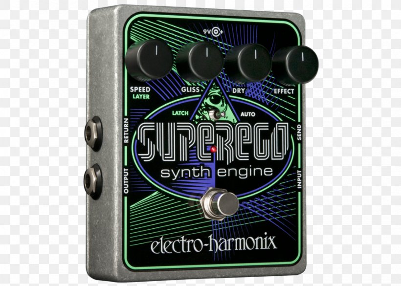 Electro-Harmonix Superego Synth Engine Effects Processors & Pedals Sound Synthesizers Guitar Synthesizer, PNG, 1400x1000px, Watercolor, Cartoon, Flower, Frame, Heart Download Free