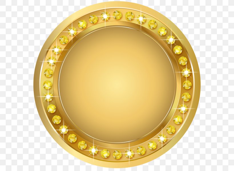 Gold Seal Clip Art, PNG, 594x600px, Gold, Brass, Label, Layers, Oval Download Free