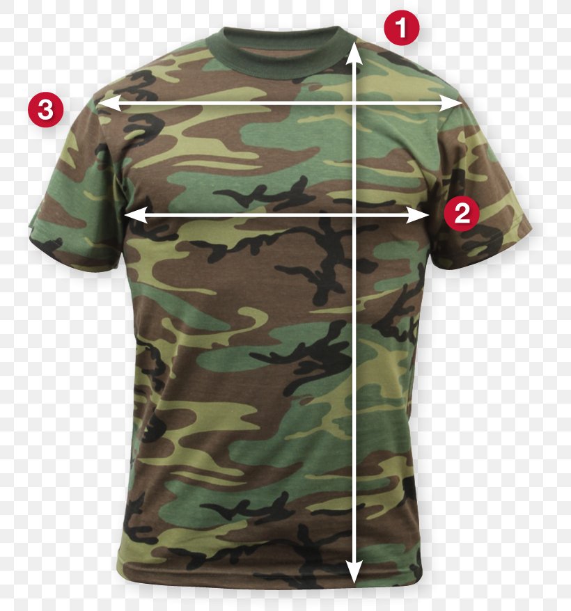 T-shirt Military Camouflage U.S. Woodland, PNG, 767x878px, Tshirt, Active Shirt, Army Combat Uniform, Battle Dress Uniform, Camouflage Download Free
