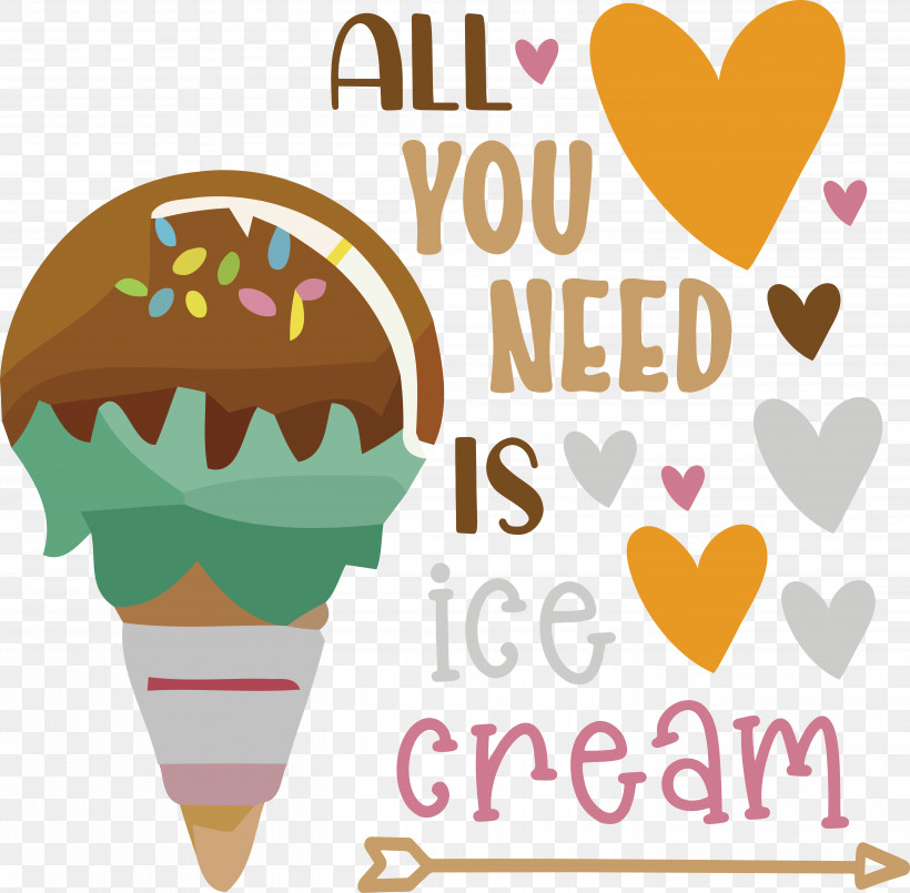 Ice Cream, PNG, 5685x5587px, Ice Cream, Computer, Cream, Dairy Product, Data Download Free