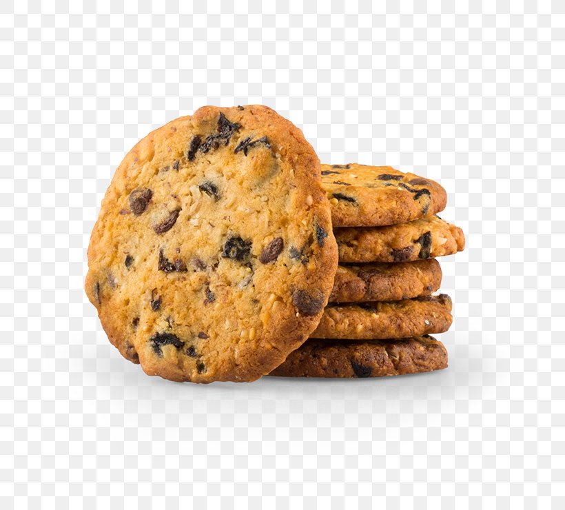 Chocolate Chip Cookie Oatmeal Raisin Cookies Biscuits, PNG, 740x740px, Chocolate Chip Cookie, Almond, Baked Goods, Biscuit, Biscuits Download Free