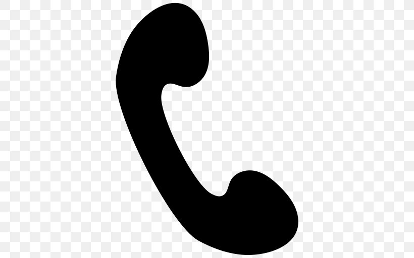 Telephone Call Clip Art, PNG, 512x512px, Telephone Call, Black, Black And White, Email, Logo Download Free