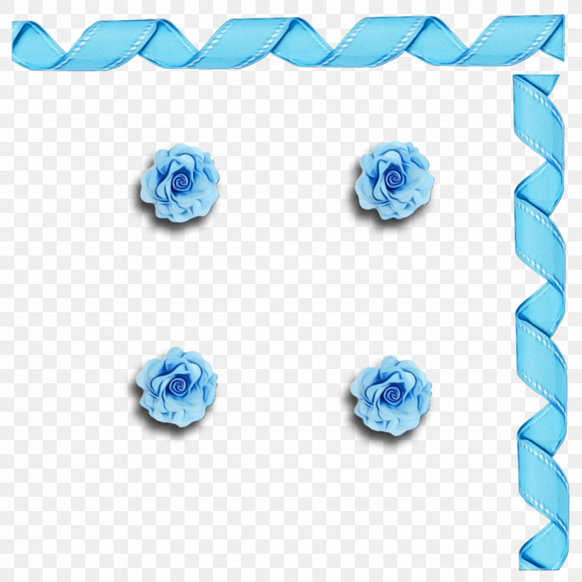 Blue Turquoise Aqua Body Jewelry, PNG, 1200x1200px, Watercolor, Aqua, Blue, Body Jewelry, Paint Download Free