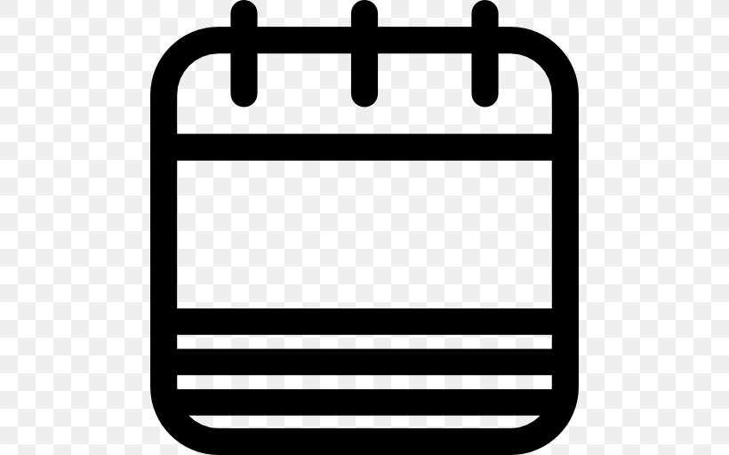 Calendar Date Month Clip Art, PNG, 512x512px, Calendar, Area, Black, Black And White, Calendar Date Download Free