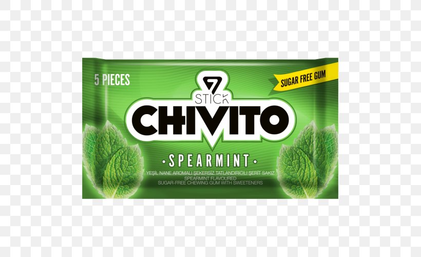Chewing Gum Chivito 0 Bubble Gum Food, PNG, 500x500px, Chewing Gum, Aspartame, Brand, Bubble Gum, Cardamom Download Free