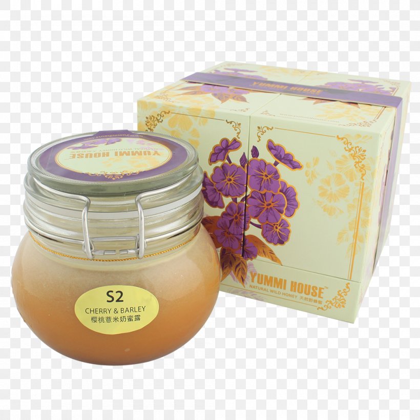 Cream Milk Honey Wax, PNG, 1000x1000px, Cream, Adlay, Cherry, Drink, Flavor Download Free