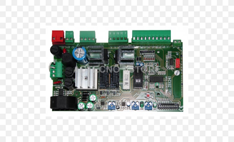 Microcontroller Computer Hardware Motherboard Hardware Programmer TV Tuner Cards & Adapters, PNG, 500x500px, Microcontroller, Capacitor, Circuit Component, Circuit Prototyping, Computer Download Free