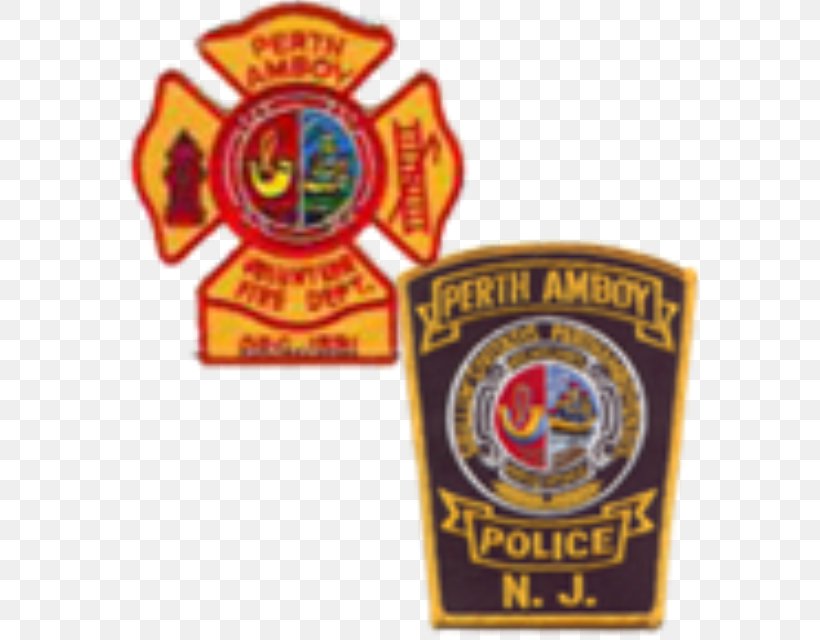 Perth Amboy Police Department Badge Police Officer Officer Down Memorial Page, Inc., PNG, 640x640px, Badge, Emblem, Fire Department, Firefighter, Label Download Free