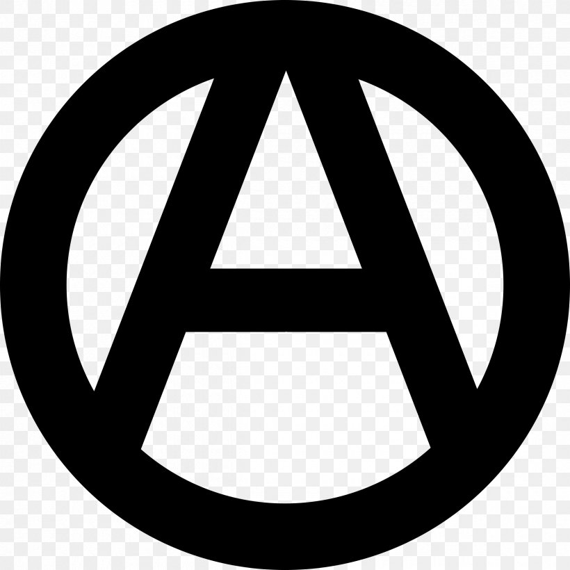 Anarchism Anarchy Symbol What Is Property?, PNG, 2400x2400px, Anarchism, Anarchist Schools Of Thought, Anarchy, Area, Black And White Download Free