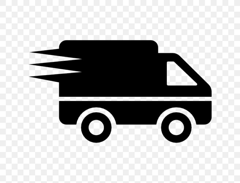 Car Van Delivery Clip Art, PNG, 626x626px, Car, Black, Black And White, Cargo, Delivery Download Free