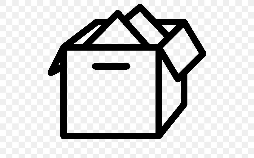 Cardboard Box Paper Eco-Grip, PNG, 512x512px, Box, Area, Black And White, Cardboard, Cardboard Box Download Free