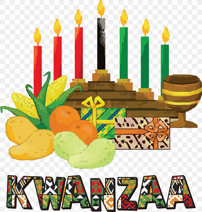 Kwanzaa, PNG, 3732x3929px, Kwanzaa, Arts, Cartoon, Hanukkah, Holiday Download Free