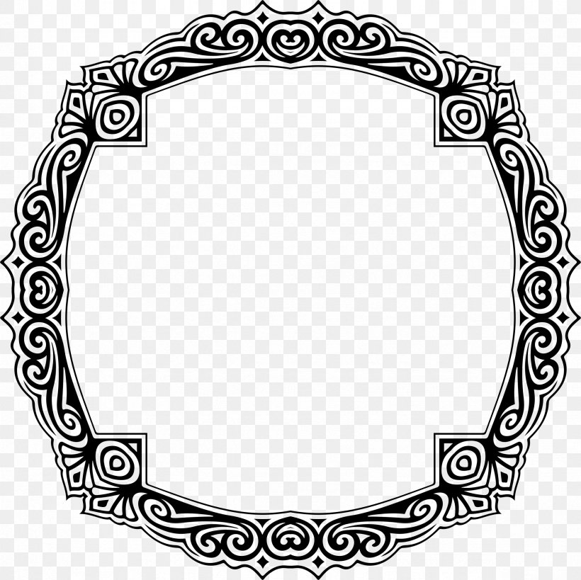 Line Art Picture Frames Clip Art, PNG, 2362x2362px, Line Art, Area, Black And White, Monochrome, Monochrome Photography Download Free