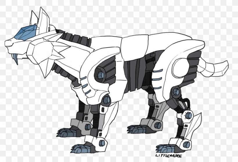 Robot Horse Automotive Design Mecha, PNG, 900x614px, Robot, Animal, Automotive Design, Black And White, Cartoon Download Free