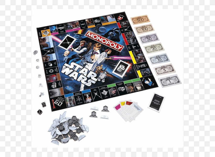 Star Wars: Monopoly Monopoly Star Wars Hasbro Monopoly, PNG, 600x600px, Monopoly, Board Game, Game, Games, Hasbro Download Free