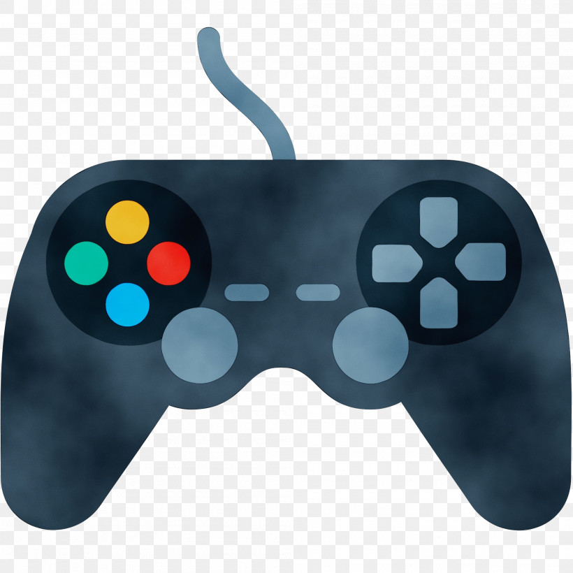 Xbox Controller, PNG, 2000x2000px, Watercolor, Console Game, Game Controller, Gamepad, Home Video Game Console Download Free