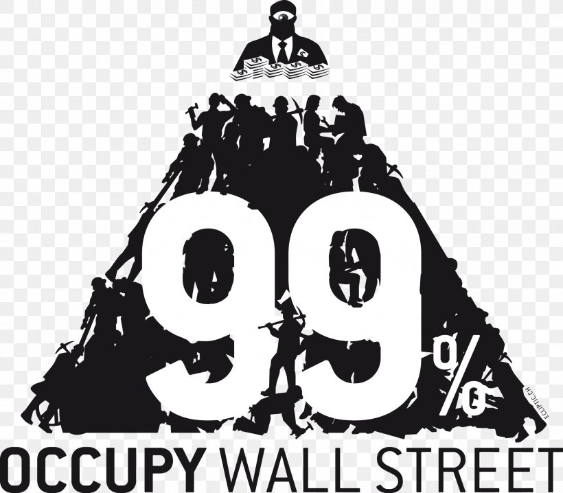 Capital In The Twenty-First Century Occupy Movement We Are The 99% Occupy Wall Street World, PNG, 2058x1804px, Capital In The Twentyfirst Century, Activism, Black And White, Brand, Capitalism Download Free