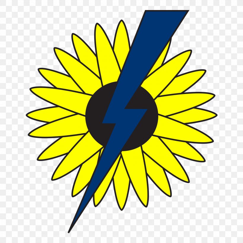Electricity Symbol, PNG, 1500x1500px, 2018, Sunflower, Business, Common Sunflower, Drawing Download Free