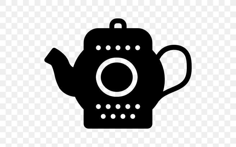 Teapot Coffee Mug Breakfast, PNG, 512x512px, Tea, Beverages, Black, Black And White, Breakfast Download Free