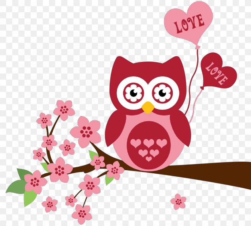Cherry Blossom, PNG, 900x811px, Owl, Bird, Blossom, Branch, Cherry Blossom Download Free