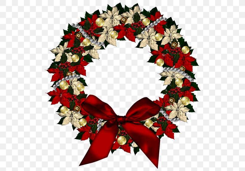 Christmas Wreath Desktop Wallpaper Clip Art, PNG, 538x572px, Christmas,  Animation, Christmas Decoration, Christmas Ornament, Christmas Tree